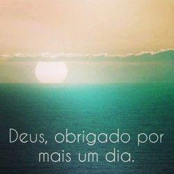 Deus, obrigado