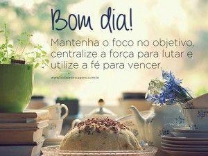 Bom dia!