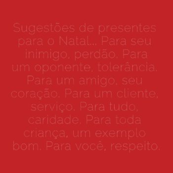 Presentes de Natal