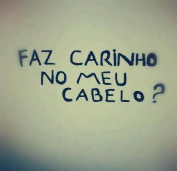 Faz carinho