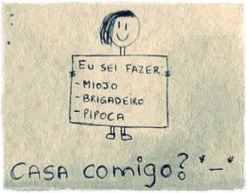 Eu sei fazer: miojo, brigadeiro, pipoca