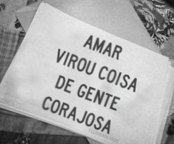 Amar virou coisa