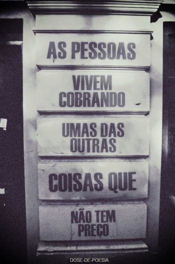 Não tem preço