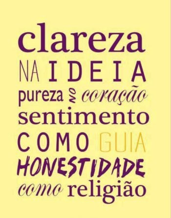 Clareza na ideia