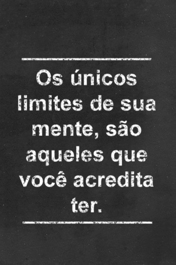 Limites de sua mente