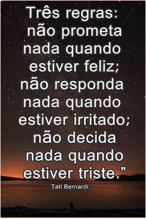 Três regras