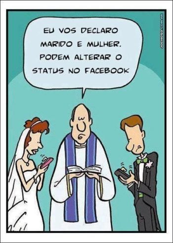 Eu vos declaro marido e mulher