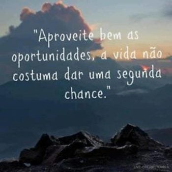 Aproveite bem a vida