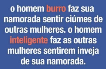 O homem burro