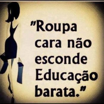 Roupa cara