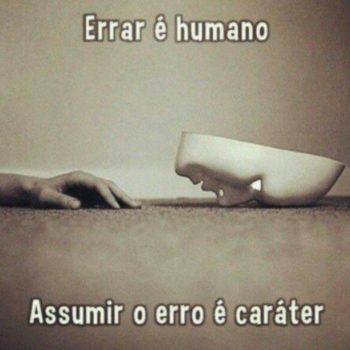 Errar é humano