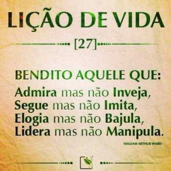 Lição de vida