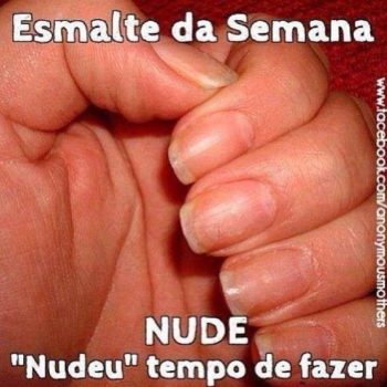 Esmalte da semana: nudeu