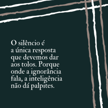 O silêncio