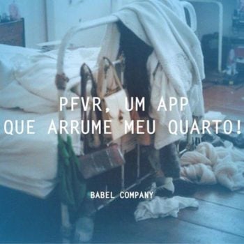 Pfvr, um app pra arrumar o quarto