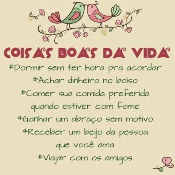 Coisas boas