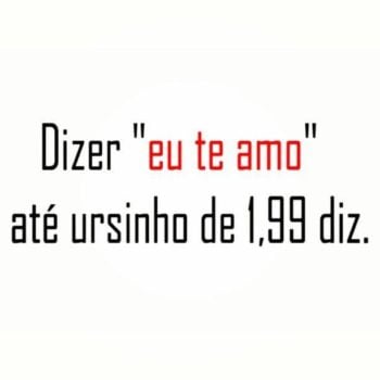 Dizer eu te amo