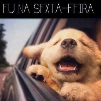 Eu na sexta-feira