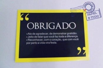 O significado de obrigado