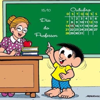 15/10 – Dia do Professor