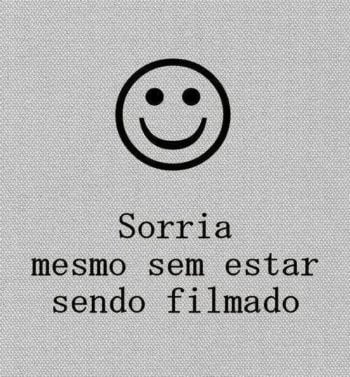 Sorria!