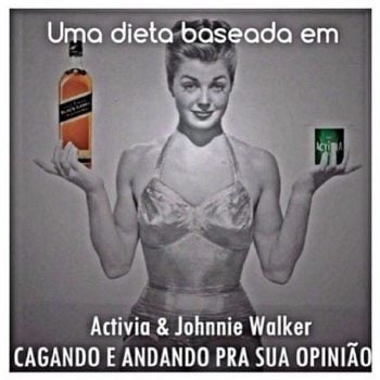 Activia e Johnnie Walker