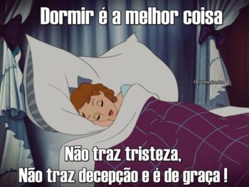 Dormir é a melhor coisa