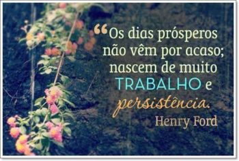 Os dias prósperos