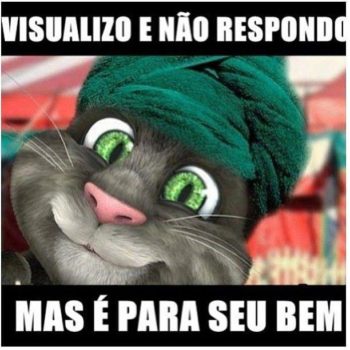 Visualizo e não respondo