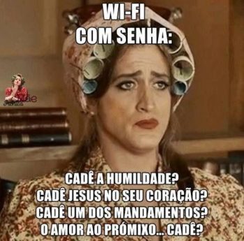 Wi-fi com senha