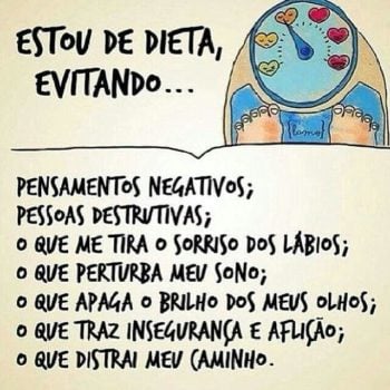 Estou de dieta