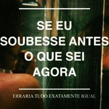 Se eu soubesse