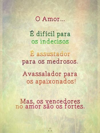 O que é o amor?