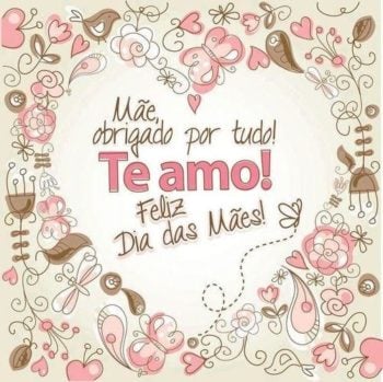 Agradecimento para mãe