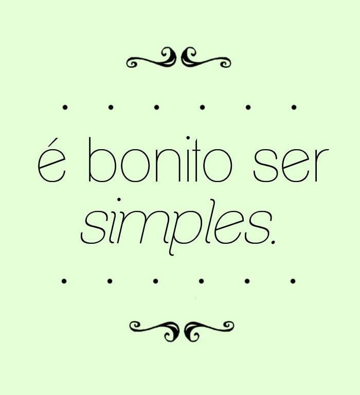 Simplicidade