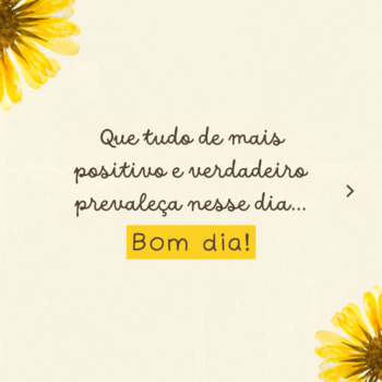 Que tudo de positivo