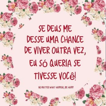 Só com você
