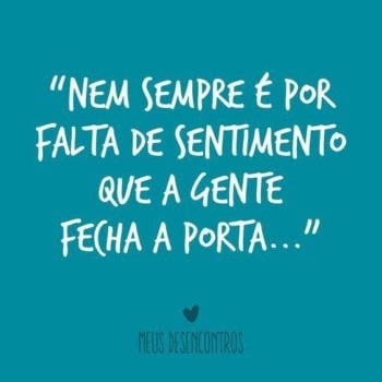 Nem sempre