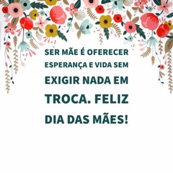 Ser mãe é
