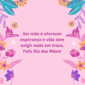 Ser mãe é