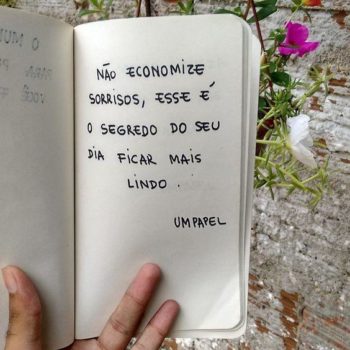 Não economize sorrisos