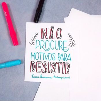 Não procure motivos