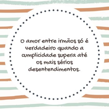 O amor entre irmãos