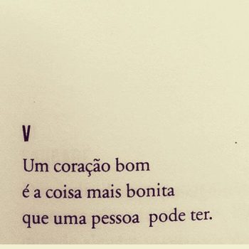 Um coração bom