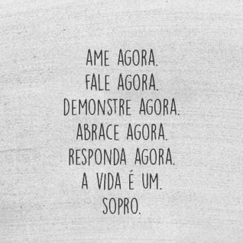 Ame agora