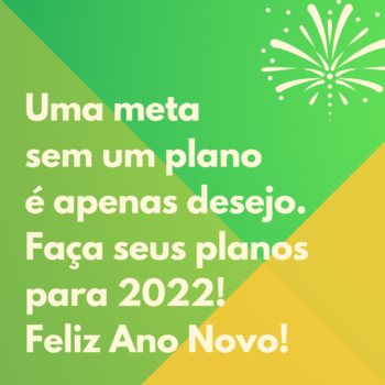 Faça seus planos