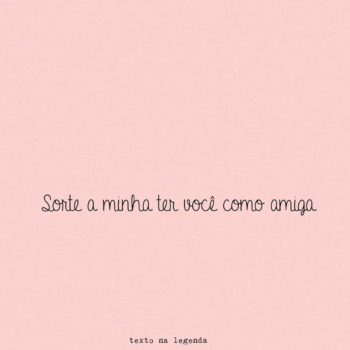 Sorte a minha