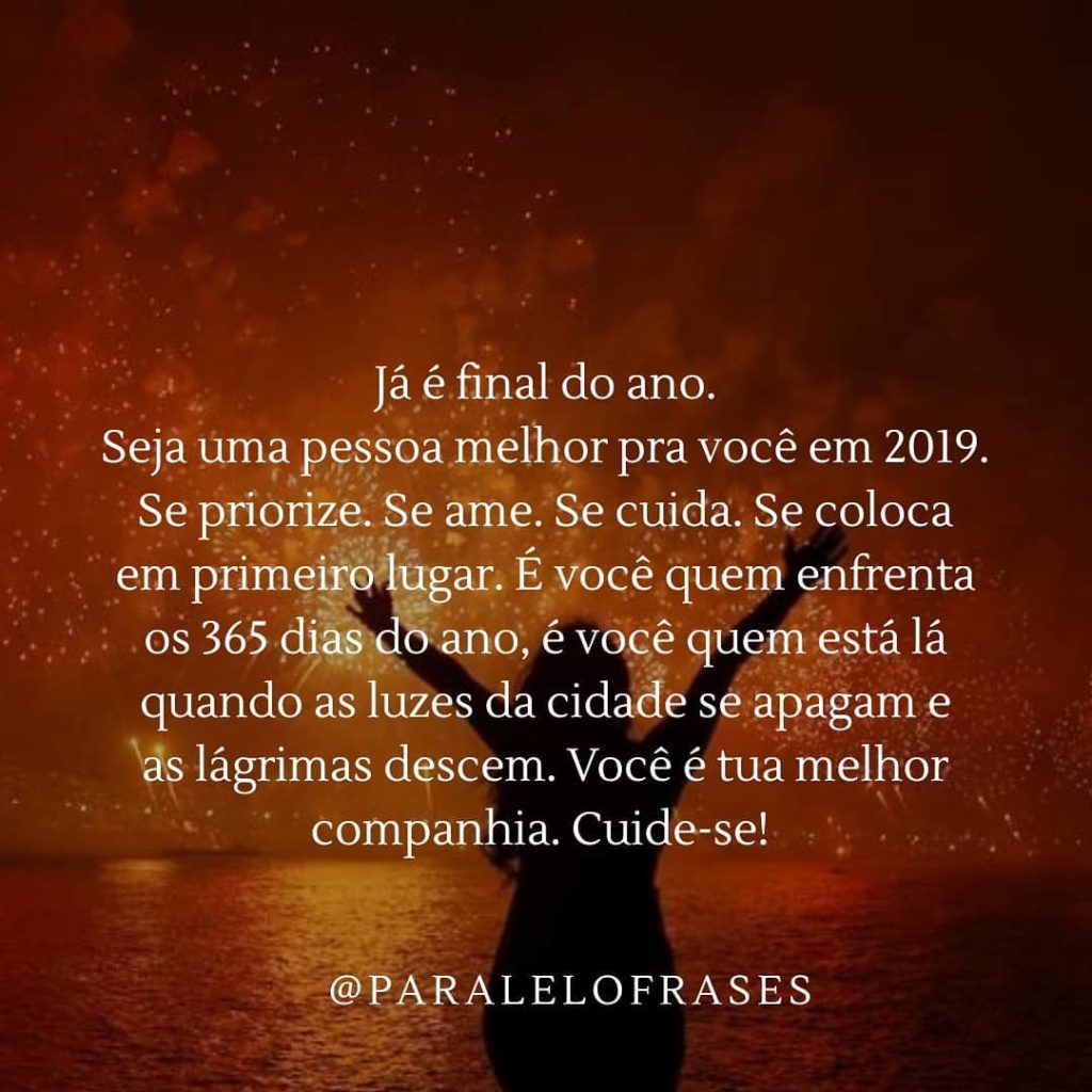 Já é final do ano