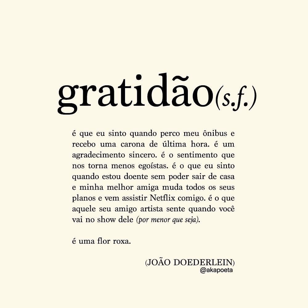 Gratidão (s.f.) é um agradecimento sincero. É o sentimento que nos torna menos egoístas. É uma flor roxa.