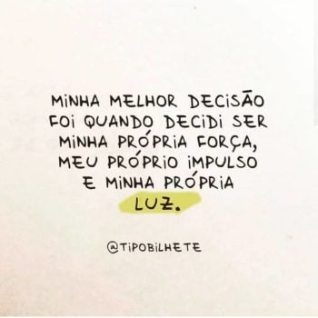 minha própria luz